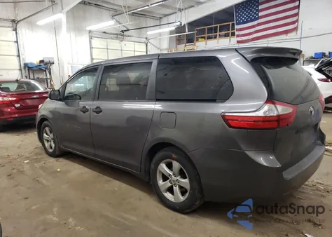 2015 Toyota Sienna from USA, damaged, VIN 5TDZK3DC5FS654053